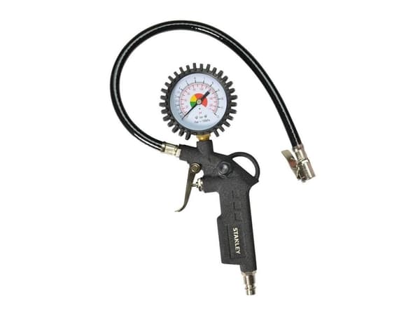Stanley Pistol for pump wheels with a pressure gauge 10b-LUZ