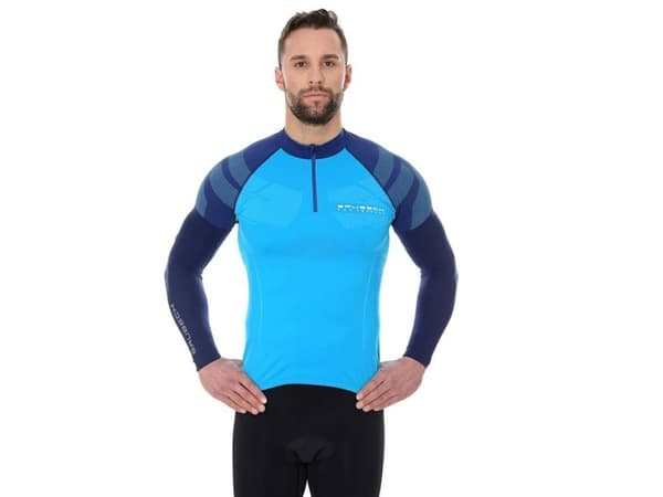 Brubeck Unisex 3D PRO sykkelermer SB10060 blå størrelse S/M