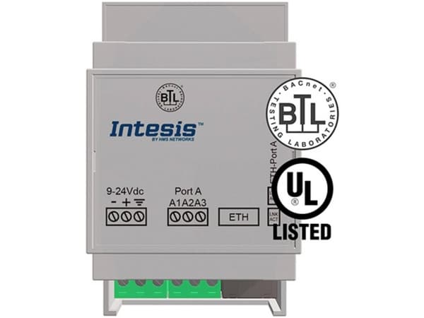 Intesis INBACRTR0320000 BACnet MS/TP Gateway 1 stk