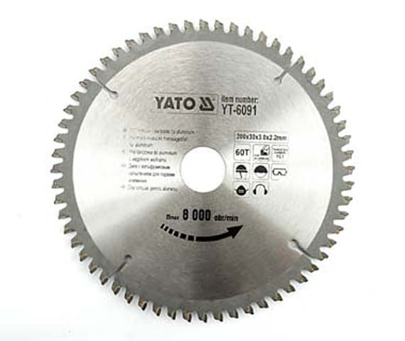 YATO ALUMIINISAHA 250x30mm 100-TEET 6095