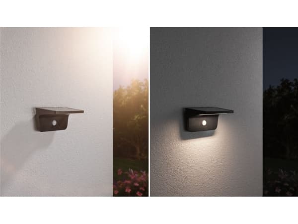 Paulmann 94505, Väggbelysning för utomhusbruk, Antracit, Plast, Rostfritt stål, IP44, Entré, Fasad, III