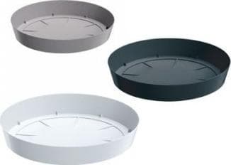 Prosperplast Lofly Saucer, Potteunderlag, Hvit, 270 mm, 270 mm, 44 mm