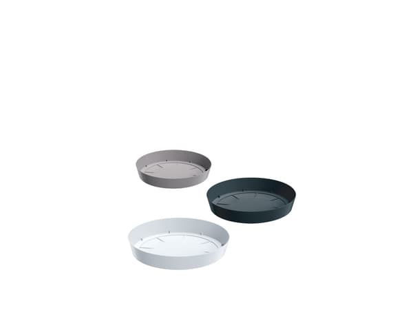 Prosperplast Lofly Saucer, Potteunderlag, Hvit, 270 mm, 270 mm, 44 mm