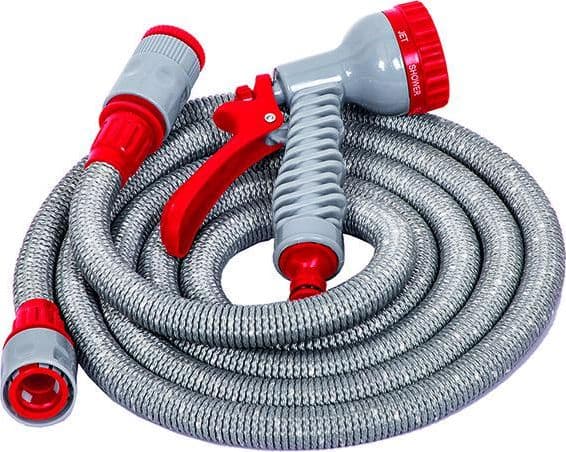 AW-Tools AWTOOLS Pidennettävä Puutarhaletku 5-20 m 4 OSAA