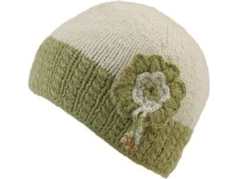 CHILLOUTS Women's Charline Hat CHA05 olive-cream (CHI-3440)