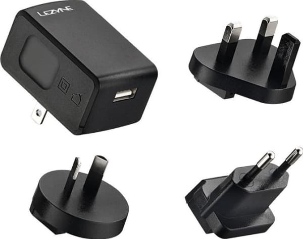 Lezyne Lader Lezyne International He 2A USB Ladesett for ladelamper
