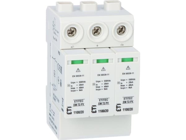 ETI-RAJOITIN ETITEC EM T2 PV 1100/20 Y