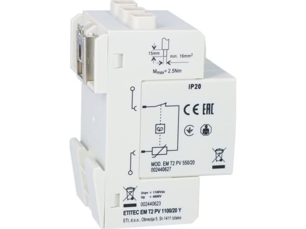 ETI-RAJOITIN ETITEC EM T2 PV 1100/20 Y