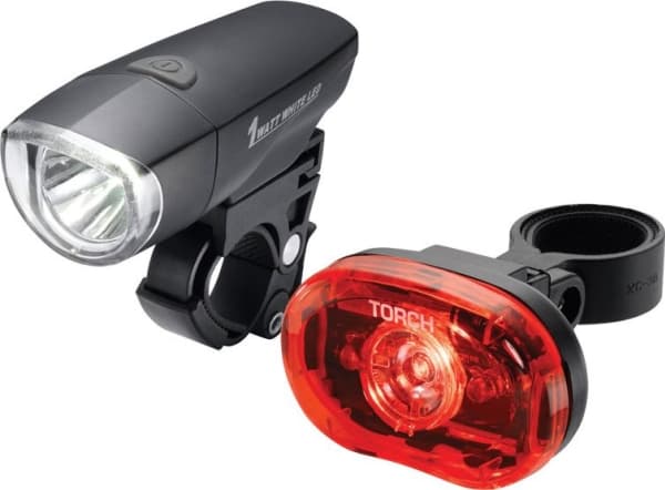 TORCH  lampki CYCLE LIGHT SET HIGH BEAMER COMPACT 1W + TAIL BRIGHT 0.5W (TOR-54038)