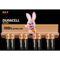 Miniatyrbild 1 av 2: Duracell Plus-AA K8 Batteri AA (R6) Alkaliskt 1.5 V 8 st