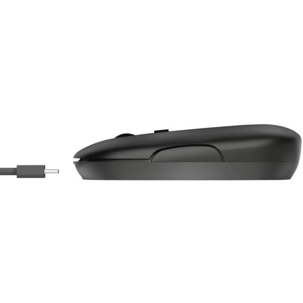 Trust PUCK WiFi mus Bluetooth, Trådlös Optisk Svart 4 Knappar 1600 dpi