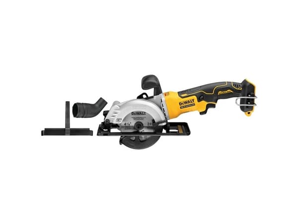 DeWALT DCS571NT-XJ, Trä, Gul, Borstlös, 11,5 cm, 4500 RPM, 3,8 cm