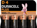 Pikkukuva 3 / 5: D-paristo Duracell Plus-D K4 Alkalinen mangaani 1,5 V 4 kpl