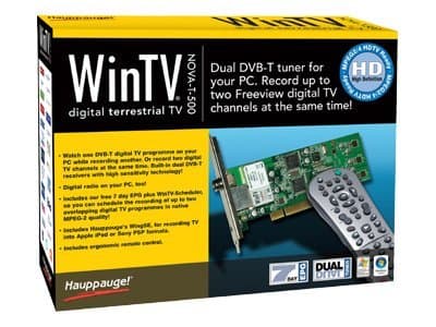 Hauppauge WinTV NOVA-T-500-HD - Digital TV-tuner - DVB-T - PCI