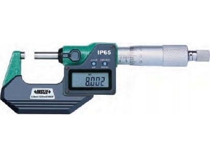 INSIZE DIGITALT MIKROMETER 0- 25 IP65/CERT.