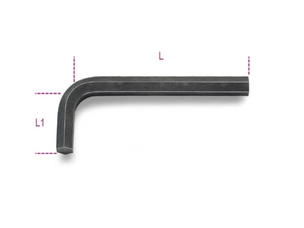 Beta Tools kuusiokoloavain tyyppi L 12mm (000960520)