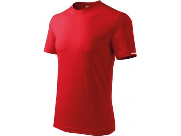 Dedra T-shirt för män röd L (BH5TC-L)