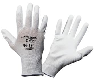 Lahti Pro Coated vernehansker, størrelse 10" 12 par - L230110W