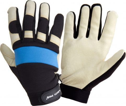 Lahti Pro L280410K Verkstedhansker i skinn, kort, "10", CE, LahtiPro