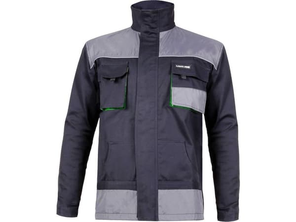 Lahti Pro Cotton arbeidsgenser svart og grønn størrelse L (L4040752)