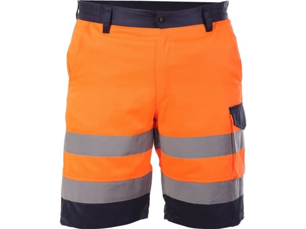 Lahti Pro Warning kortbyxor orange XXXL (L4070206)