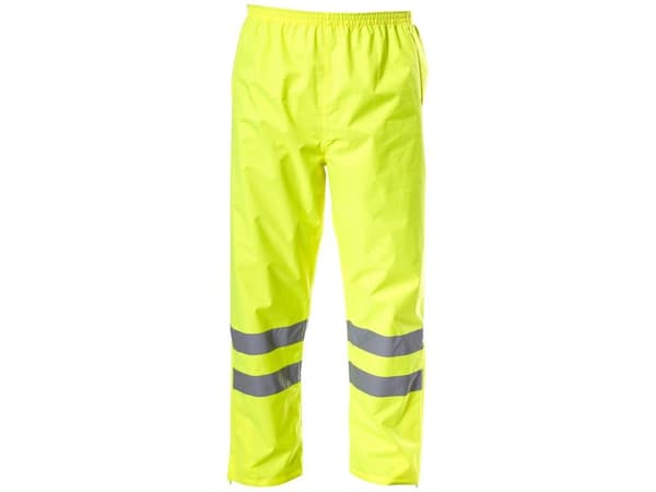 Lahti Pro varningsregnbyxa gul L (L4100803)