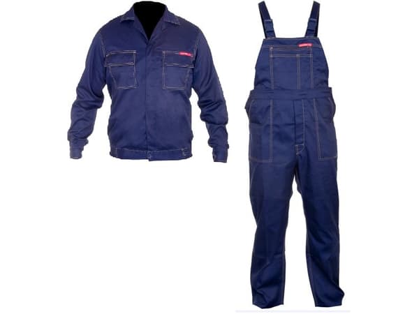 Lahti Pro Working clothes sweatshirt and pants navy blue S 164cm - LPQK64S