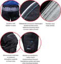 Miniatyrbild 3 av 3: Dedra Protective trousers XXL/58, Premium line, 240g/m2 (BH5SP-XXL)