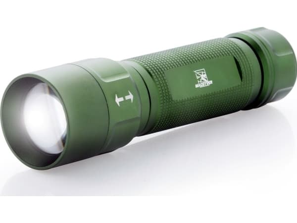 MACGYVER FLYLYKTER I ALUMINIUM MED FLEKSIBEL LYSJUSTERING 200 LM 102275