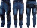 Miniatyrbilde 2 av 2: DEDRA Jeans trousers size XXL, denim 280g/m2