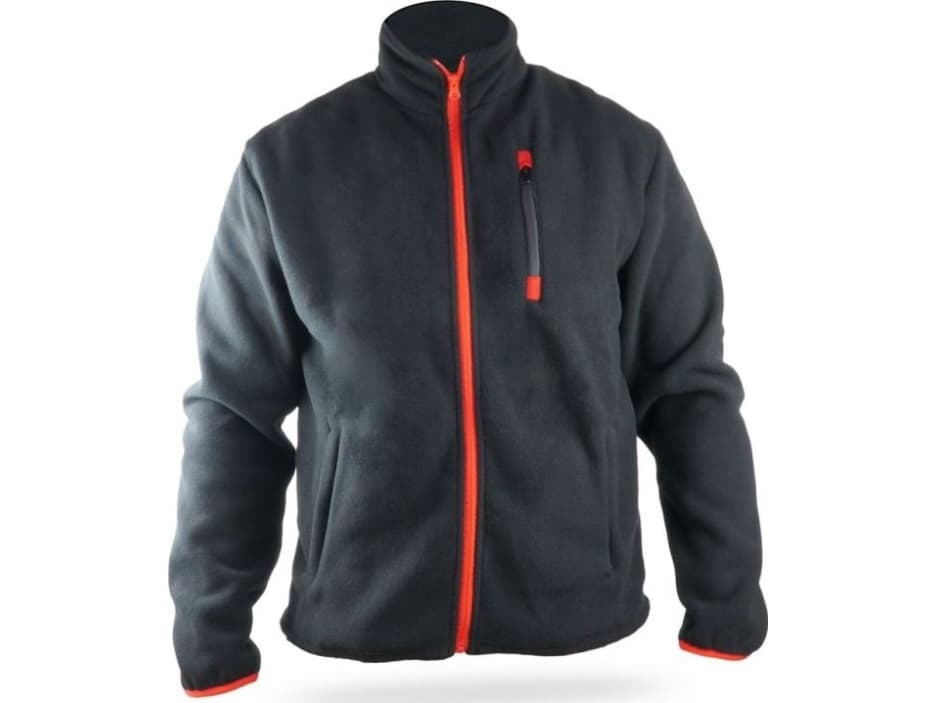 Dedra fleece jacket, 300g/m2, size M, black (BH6PB-M)