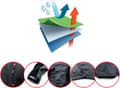Miniatyrbild 3 av 4: Dedra Softshelljacka 96% polyester + 4% spandex storlek M (BH6KS-M)