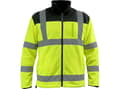 Miniatyrbilde 1 av 2: Dedra refleksgenser i fleece 280g/m2, størrelse XXXL, gul og svart (BH80P3-XXXL)