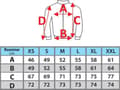 Miniatyrbilde 2 av 2: Dedra softshelljakke for kvinner, størrelse XS, 96 % polyester + 4 % elastan (BH65KS-XS)