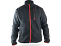 Miniatyrbild 1 av 2: Dedra fleece sweatshirt 300g/m2, storlek XXXL, svart (BH6PB-XXXL)