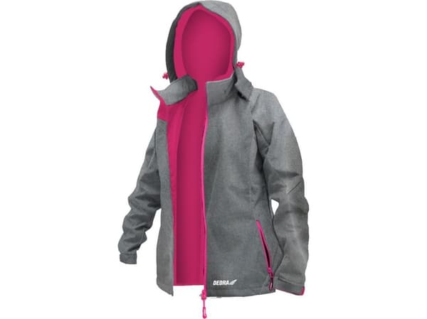 Dedra softshelljakke for kvinner, størrelse L, 96 % polyester + 4 % elastan (BH65KS-L)
