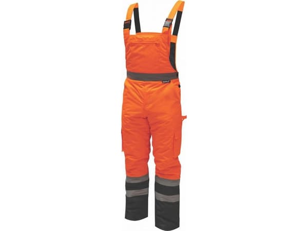 Dedra isolerade reflexbyxor storlek S, orange (BH80SO2-S)