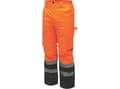 Miniatyrbilde 1 av 2: Dedra-isolerte, reflekterende bukser, størrelse XL, oransje (BH80SP2-XL)