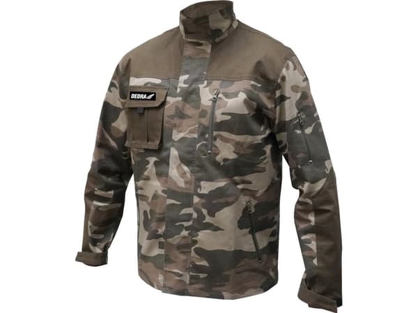 Dedra Sweatshirt, camo, str L, bomull + elastan, 240g/m2