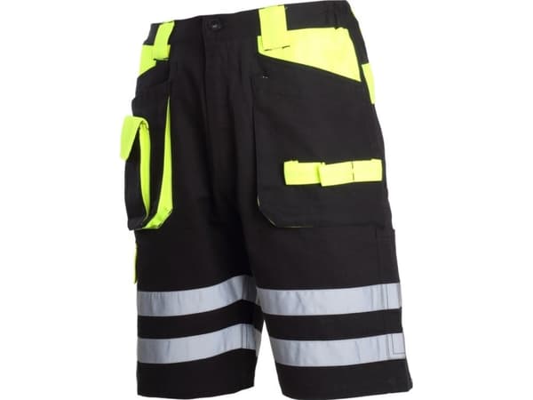Lahti Pro SHORT SHORTS KZECH-GUL 100% bomull med reflexer, "3XL", CE, LAHTI