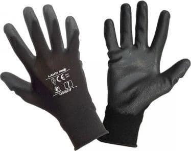 Lahti Pro hansker sort 12 par, størrelse 7 (L230507W)