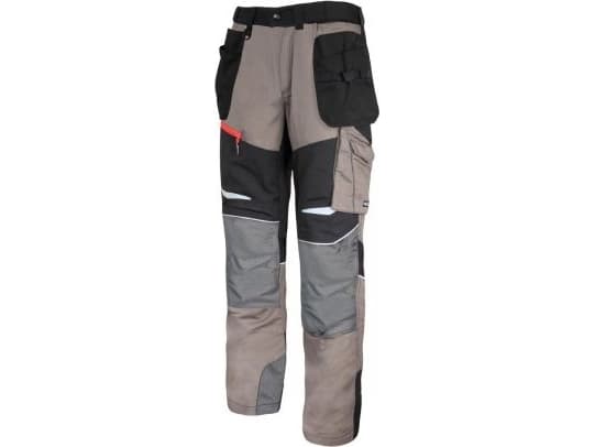 Lahti Pro Khaki-sortin housut Stretch-kuosilla 2XL (L4050905)
