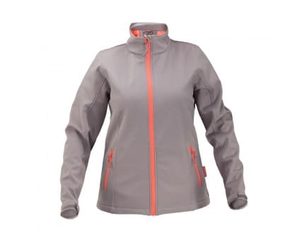 Lahti Pro softshelljakke for kvinner M grå-oransje L4090402