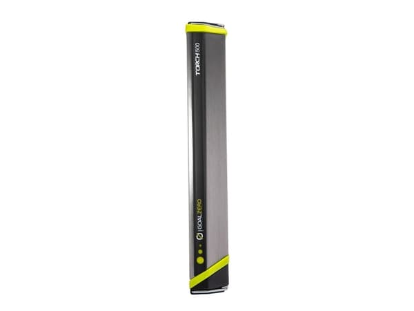 Goal Zero Torch 500, LED, 2 lamppu(a), IP67, 5200 mAh, Harmaa, Metallinen, Kädessä kannettava työvalo