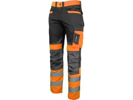 Lahti Pro Varningsbyxa Svart och Orange 3XL (L4051206)