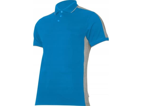 Lahti Pro Polotröja 190g/m2 blågrå r. 2XL för herr