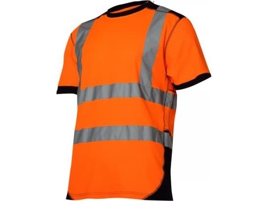 Lahti Pro Warning T-skjorte, oransje og svart 2XL (L4022605)