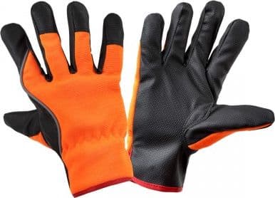 Lahti Pro lämmitetyt käsineet Orange 9 (L250909K)