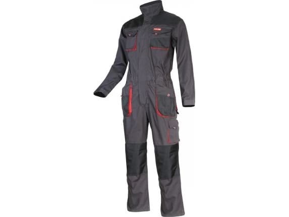 Lahti Pro Overalls Graphite, Red L/52 (L4150352)