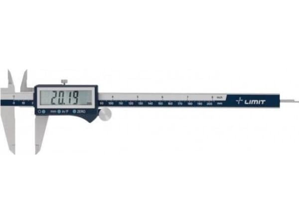 Limit digitalt skjutmått med stor display Limit CDN 200 mm